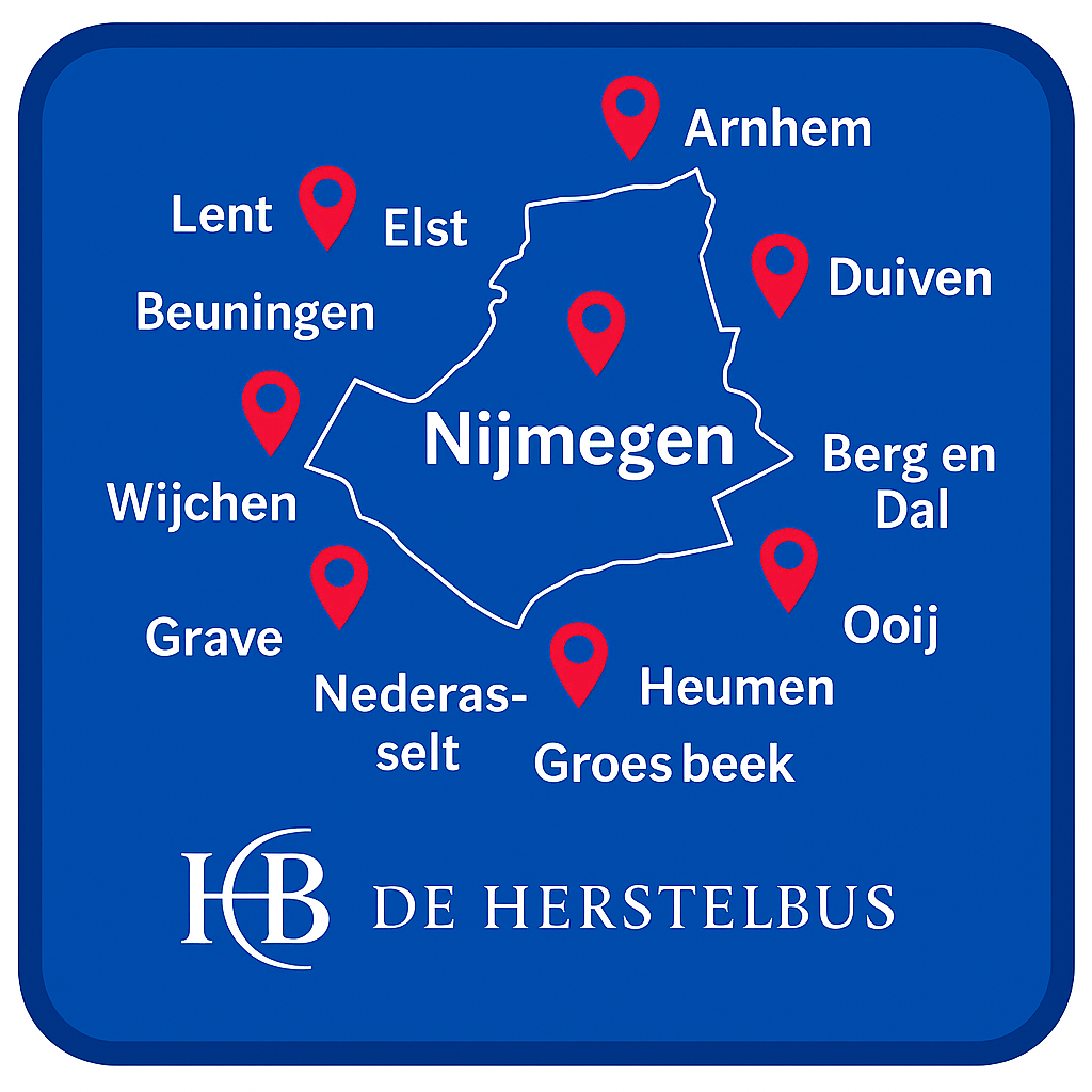 Plattegrond locatie De Herstelbus